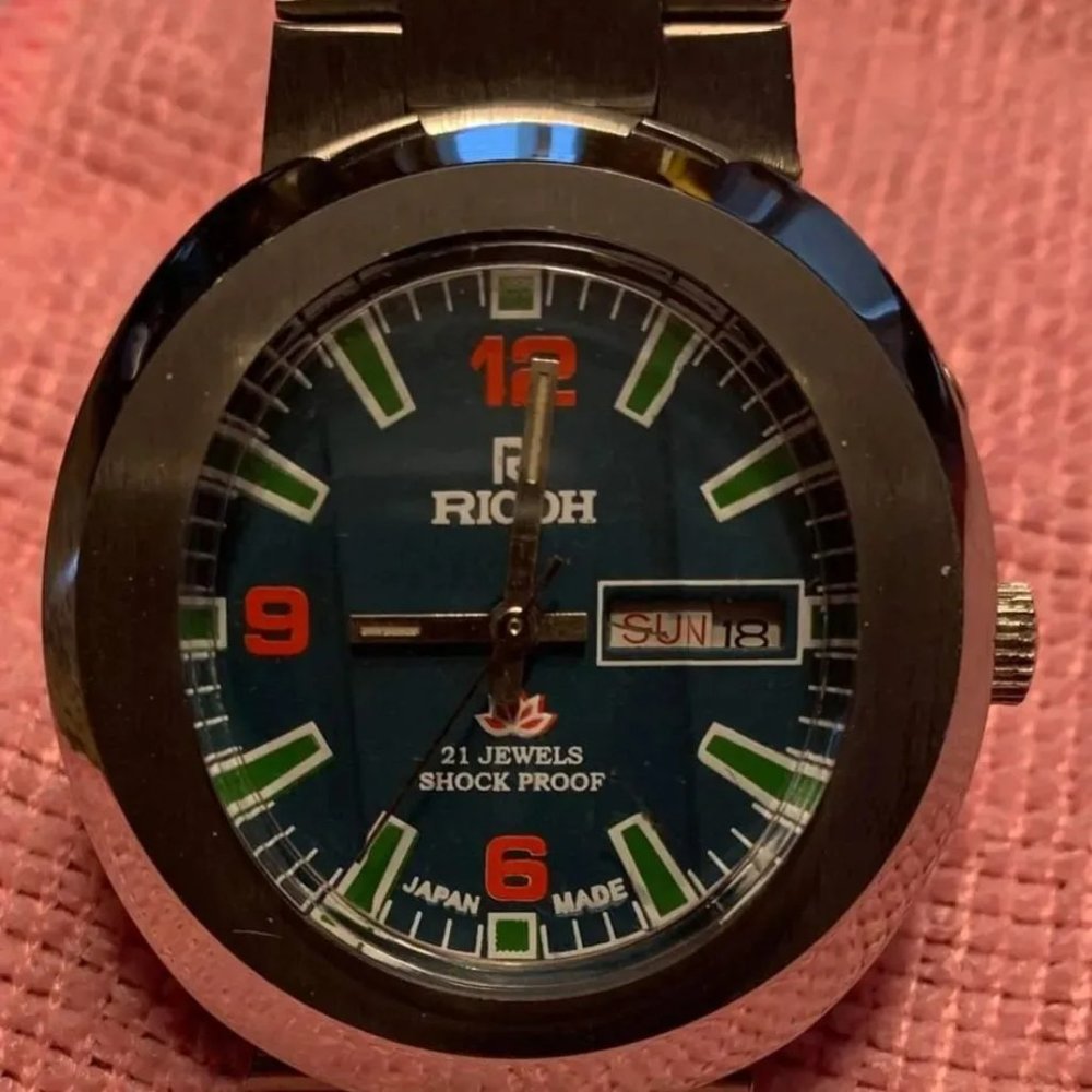 Vintage Ricoh Japan-made watch